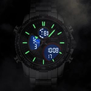 Venta caliente <span class=keywords><strong>NAVIFORCE</strong></span> <span class=keywords><strong>9182</strong></span> Relojes digitales de moda Cuarzo Impermeable Hombres Relojes de pulsera con fecha Semana Dial Reloj luminoso 2025 - Product Image 4