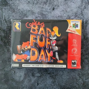 มีสินค้าในสต็อก เกมการ์ด Bad Fur Day N64 สำหรับเครื่อง N64 พร้อมกล่องบรรจุภัณฑ์ - Product Image 4