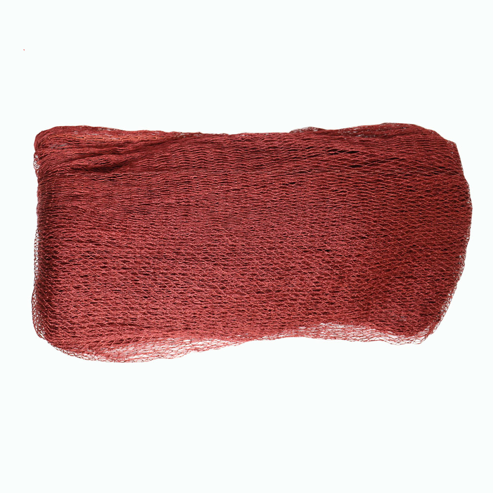 Высокопрочная рыболовная сеть 210d/12ply Gillnet, нейлоновая многонитевая рыболовная сеть с двойным узлом