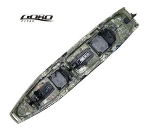 <span class=keywords><strong>Kayak</strong></span> de Pesca <span class=keywords><strong>Doble</strong></span> con Pedales, Asiento Cómodo de PE, <span class=keywords><strong>Precio</strong></span> de Fábrica, Venta al Por Mayor, OEM - Product Image 1