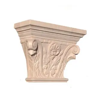 用于建筑装饰的雕刻异国情调的小腿木雕古典小腿木雕家具用木雕木腿