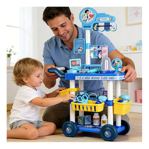 Kit de Doctor para Niños en Edad Preescolar, Herramientas Médicas, Juego de Imitación de Hospital, Juguetes Educativos para el Desarrollo y Aprendizaje, Regalo - Product Image 3