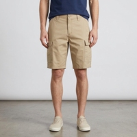 Shorts cargo décontractés pour hommes, coupe décontractée, taille mi-haute, poches latérales fonctionnelles, pour la randonnée et les activités quotidiennes