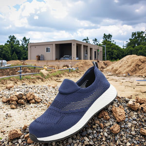 تصنيع المعدات الأصلية أحمر خفيف الوزن للرجال تصميم آمن جيد التهوية للاستخدام في الصيف - Product Image 6