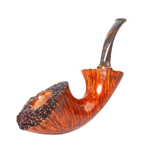Briarwood Smoking Pipe Bent Type Handmade Solid Wood Tobacco Pipe For Men Personal Gift - Product Image 5