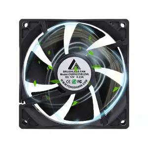 9225 92*92*25mm Moteurs Électriques À Double DC Ventilateur De Refroidissement Sans Brosse