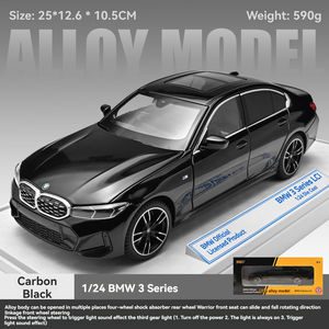 Modellino <span class=keywords><strong>Auto</strong></span> in Scala 1:24 Ufficialmente Autorizzato BWM 330 325 con Suoni e Luci, Funzione Pull-back, Porte Apribili, Giocattolo <span class=keywords><strong>da</strong></span> <span class=keywords><strong>Collezione</strong></span> - Product Image 6