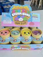 Jouet Squishy en forme de Bao bao de 5,5 cm, scintillant, en maltose, couleur mystère, mignon, anti-stress, avec boîte de présentation pour la vente en gros