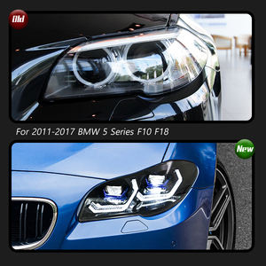 Ensemble de phares TYPY pour BMW Série 5 F10 F18 M5 2011-2017, feux de jour Angel Eyes, clignotants, feux de croisement - Product Image 4