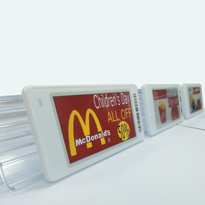 New digital price tags for supermarket 2.4GHz Ble 5.0 E ink Epd Spi Software Api 2.6 inch Nfc Epaper ESL Electronic Shelf Labels - Product Image 3
