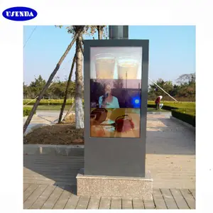 Digital Signage 75 86inch Floor Standing Touch Kiosk Wifi LCD Advertising Display Marketing Outdoor Advertising Screen Players