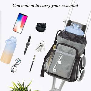 Muestra gratis bolsa de neopreno para bastones, soporte portátil para muletas, bolsa de viaje para senderismo, correr, caminar, asistencia, bolsa protectora - Product Image 6
