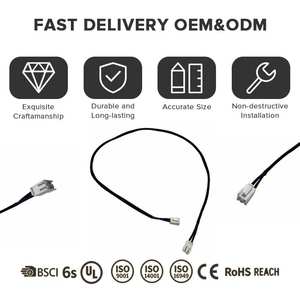 موصل كابل مقاوم للماء يعمل بالطاقة الشمسية لمراقبة إنترنت الأشياء، عازل مزدوج للدراجات النارية والسيارات، مصنوع من البي في سي - Product Image 4