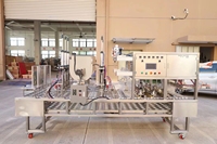 Machine de conditionnement multifonctionnelle automatique Rongjun électrique à commande PLC pour le remplissage, le scellage, l'emballage et l'étiquetage de moteurs, plastique et papier