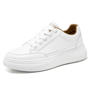 Scarpe sportive Casual da <span class=keywords><strong>donna</strong></span> nuove scarpe <span class=keywords><strong>bianche</strong></span> con lacci e chiusura Slip-On per <span class=keywords><strong>sneakers</strong></span> della stagione primaverile di alta qualità - Product Image 5