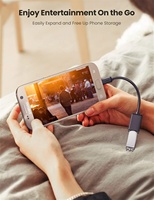 OEM ODM Micro USB macho a USB hembra 2,0 OTG On-The-Go Cable Converter para S7 LG, unidad flash, ratón, teclado, controlador de juegos