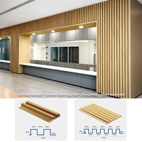 Fabricant personnalisé de panneaux muraux en métal cannelés en aluminium pour revêtement de panneaux décoratifs pour murs rideaux
