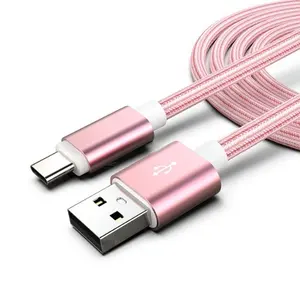 100 por ciento de sincronización y compatibilidad de carga Nylon trenzado MFi certificación Cable de línea de datos USB para cargador de teléfono