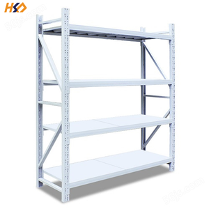 Prix bon marché Étagères de magasin en gondole Étagère de stockage en métal Équipement d'affichage de magasin Étagères d'entrepôt - Product Image 6