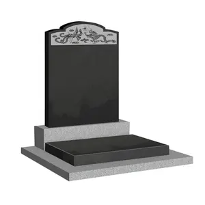 Top quality granite tombstone prices black granite tombstone malaysia granite tombstone