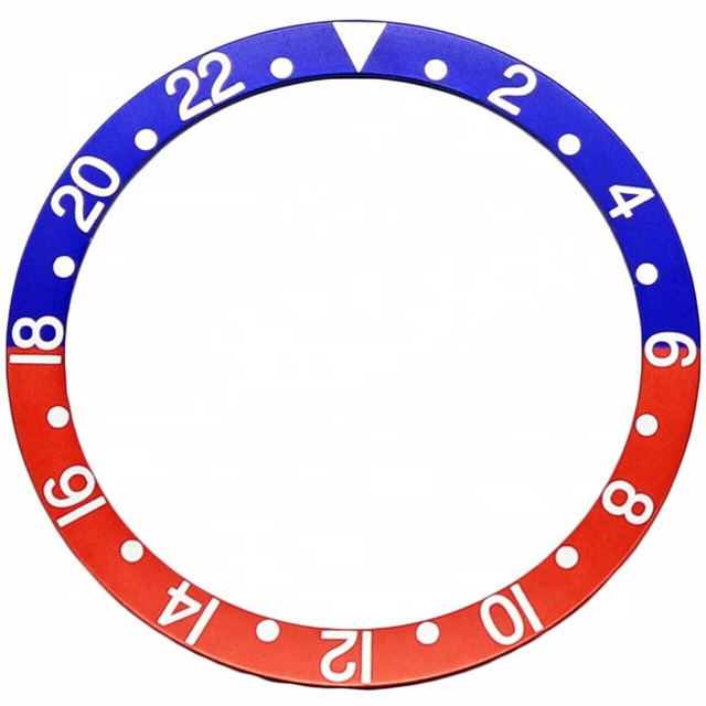 Custom Made Watch Parts High Quality Luxury Super Luminous Watch Bezel Insert