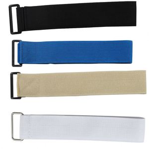 Vente en gros de sangles élastiques antidérapantes personnalisables avec boucle en plastique, sangle élastique à boucle et fermeture auto-agrippante - Product Image 1