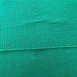 ผ้าโพลีเอสเตอร์สีเขียวล้วนแบบผ้าบุลเล็ต ปี 2026 จากจีน รับผลิตตามแบบ OEM สำหรับชุดเดรส - Product Image 4