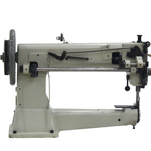 Máquina de <span class=keywords><strong>Coser</strong></span> Industrial de <span class=keywords><strong>Cuero</strong></span> de 4 Cilindros, Clase 4, con Base de Cama, Rueda Grande, Hightex Extra Super Resistente - Product Image 2
