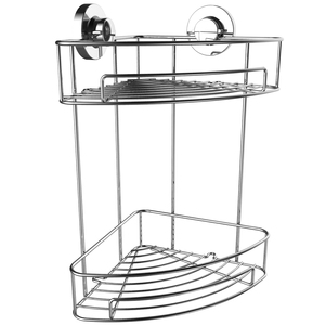 304 thép không gỉ hút cup góc tắm phòng tắm kệ lưu trữ Organizer - Product Image 1