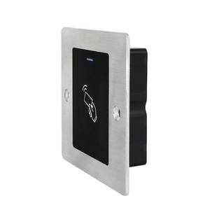 86X86เครื่องอ่านแบบสแตนด์อโลนฝังตัวพร้อมระบบควบคุมการเข้าถึง RFID แบบ Wiegand Stainless Steel - Product Image 2