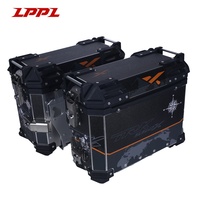 Boîte à bagages latérale pour moto de tourisme, en aluminium imperméable de haute qualité, avec double verrouillage, garantie