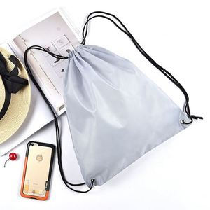 Byleading Free Sample Waterproof Polyester Rucksack Nylon Drawstring Backpack <b>Bag</b> Custom Logo - Product Image 2