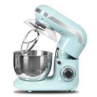 Robot Pâtissier Professionnel Chinois pour Boulangerie, Mélangeur Planétaire 600W 4L/5L pour Pains et Pâtes, Batteur sur Socle pour Cuisine