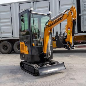 Hightop HT15 Escavadeira 1.5 Ton Mini Construção Máquinas Hidráulicas Crawler Bagger - Product Image 4