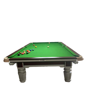 Mesa de <span class=keywords><strong>billar</strong></span> de nieve económica de madera maciza Mesa de <span class=keywords><strong>billar</strong></span> de lujo que funciona con monedas para práctica y uso comercial - Product Image 2