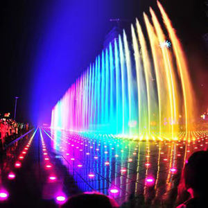 Renk Değiştiren Müzikli Fıskiye Üreticisi Özelleştirilmiş Park Su Özelliği Açık Hava Müzikli Fıskiye Ekipmanı - Product Image 4