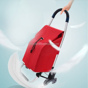 Meilleures ventes, chariots de supermarché pliants personnalisés à 3 roues, monter les escaliers, caddie d'épicerie - Product Image 1