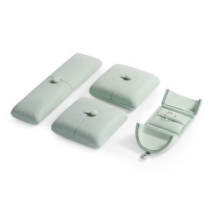 Custom New Jewelry Ring <b>Box</b> Pendant <b>Large</b> Necklace Packaging <b>Box</b> Microfiber Bracelet Gift <b>Box</b> - Product Image 3