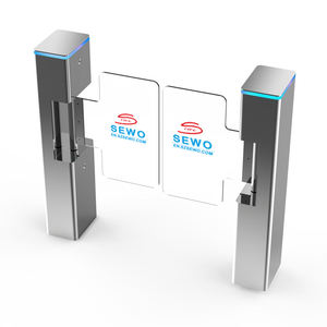 Mecanismo automático de torniquete de barrera oscilante <span class=keywords><strong>Control</strong></span> de acceso de reconocimiento facial de alta seguridad para entrada de peatones en gimnasios - Product Image 2