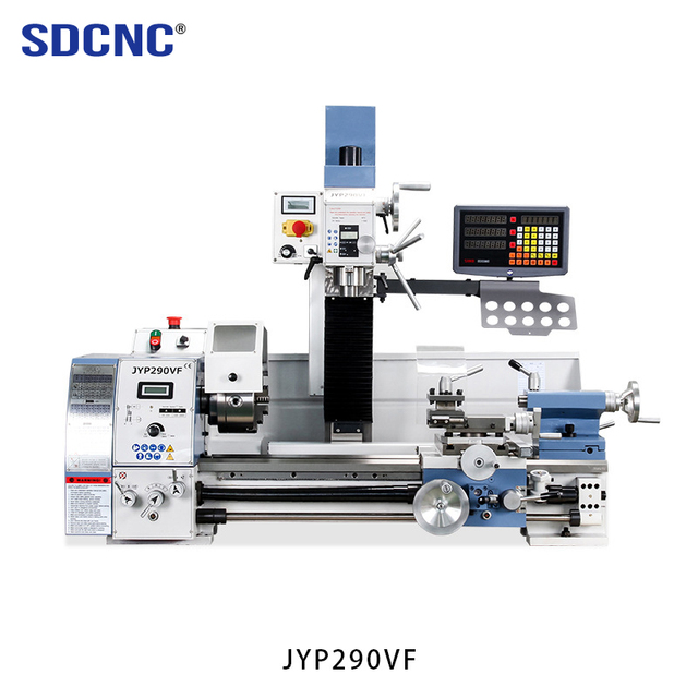 Mini JY290VF Horizontal Desktop Lathe Home Use Micro Instrument Metal Machine Tools Industrial Grade Teaching Tool Manufactured