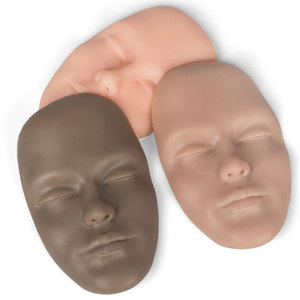 Modèle de mannequin en silicone réaliste 3D pour la pratique du maquillage permanent et du microblading pour les débutants - Product Image 1