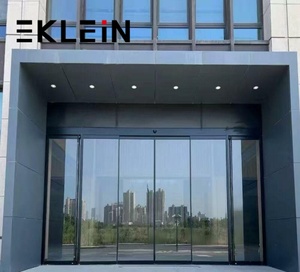 Cửa tự động điều hành Hệ thống thương mại nhiệm vụ nặng nề tự động nội thất Nhôm kính cửa trượt - Product Image 1