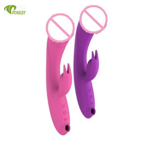 Двойной вибратор 3-в-1 с функцией имитации орального секса и стимуляции клитора, с подогревом, для женщин - Product Image 6