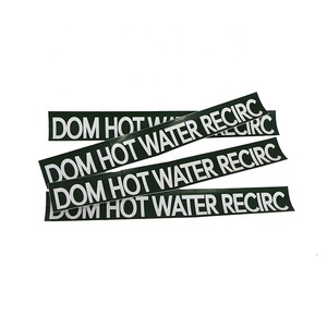 Tùy chỉnh tốt nhất ngoài trời PVC nhà máy PVC khí đốt tự nhiên cảnh báo đường ống nhận dạng dòng chảy nhãn dán - Product Image 6