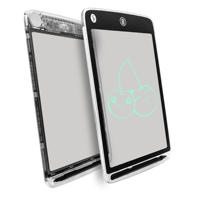 Tablette d'écriture numérique électronique transparente LCD de 6,5/8,5/10 pouces avec effacement partiel