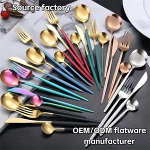 Set di <span class=keywords><strong>posate</strong></span> portoghesi DINGYONG OEM/ODM in acciaio inossidabile placcato oro, 4 pezzi, per bistecca, coltello, forchetta, cucchiaio, <span class=keywords><strong>posate</strong></span> da matrimonio - Product Image 1