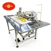 Máquina de Coser Computarizada de Gran Área LVBU-120*45cm, Máquina de Coser Automática CNC para Tapicería de Asientos de Auto y Bolsos de Cuero