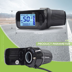 จอแสดงผล LCD สำหรับสกู๊ตเตอร์ไฟฟ้า S886H [Haytrix] จักรยานไฟฟ้า พร้อมมาตรวัดความเร็วสำหรับอุปกรณ์เสริมการปั่นจักรยาน จอแสดงผลสำหรับจักรยานอ้วน คอมพิวเตอร์จักรยาน - Product Image 4