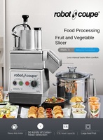 Franse Robot Coupe R502 V.V. Commerciële keukenapparatuur, voedselverwerkingsmixer, groente- en fruitverwerkingsmachine voor snijden