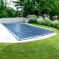 Premium Hochfeste PVC-Sicherheitsabdeckung für Pools - Robuste Netzabdeckung für Eingelassene Schwimmbecken, UV-Beständig |   Fabrikpreis